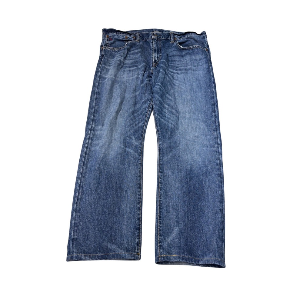 Polo‎ Ralph Lauren Hampton Straight Jeans Mens 36x30 Medium Wash Blue Cotton